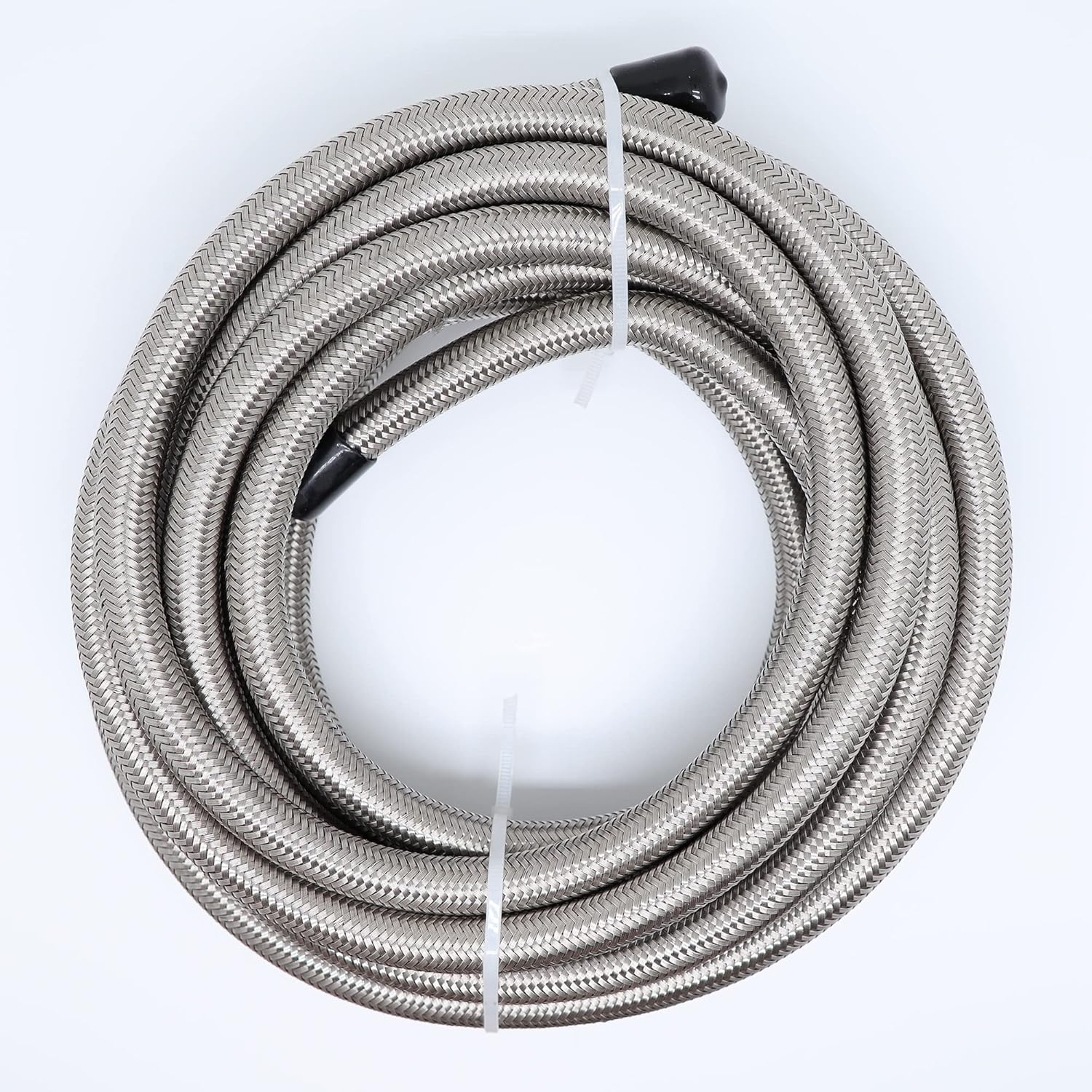 -6 an AN6 Stainless Steel Braided Fuel Line Hose 8.3Mm (5/16") &ndash; Price for 5FT image number 2