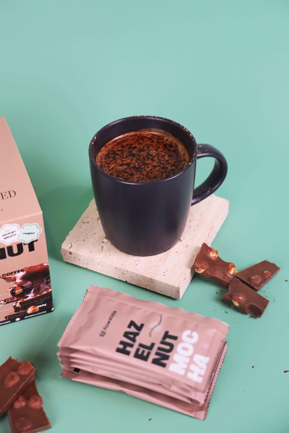 Hazelnut Mocha Instant Coffee Sachets