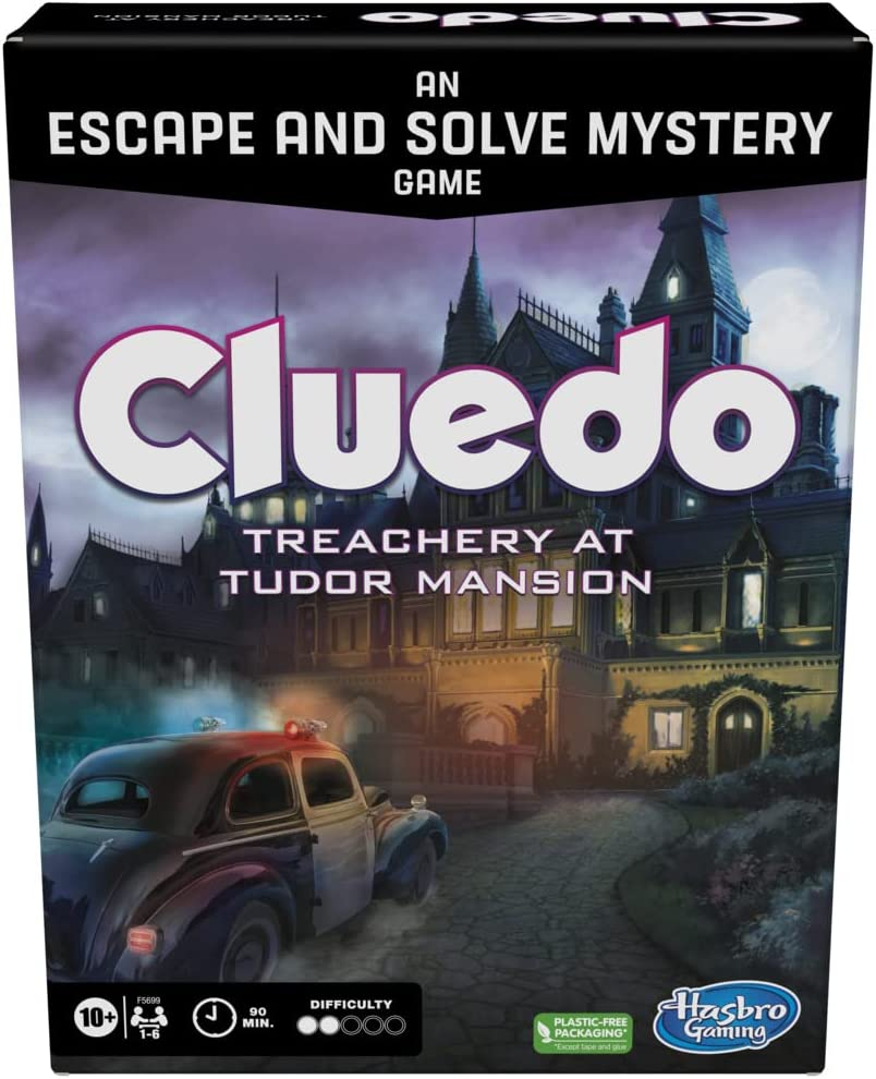 Hasbro Gaming Clue Treachery at Tudor Mansion Board Game - 1-6 Players, Ages 10+ image number 4