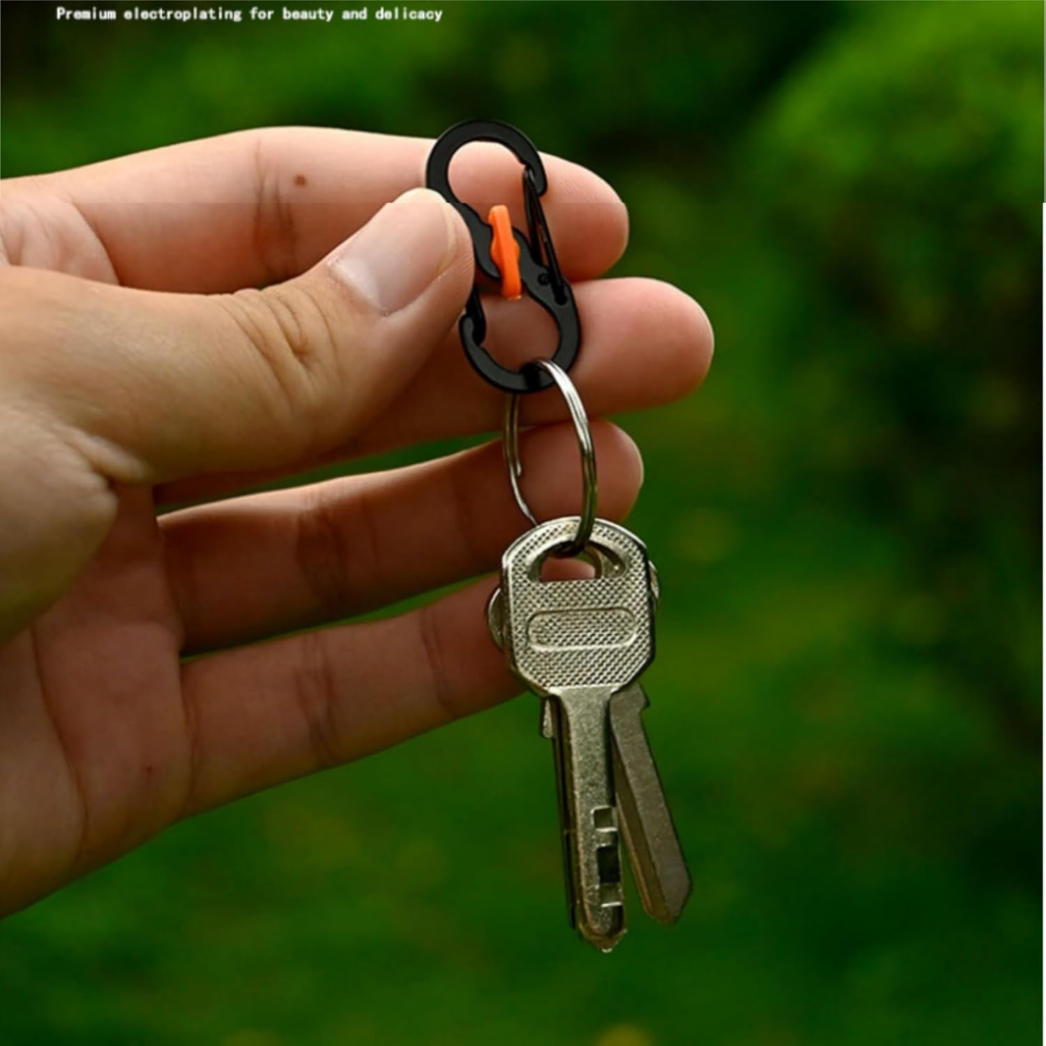 Zipper Clip Theft Deterrent - 6 PCS Built-In Lock Buckle Security Fasteners,Backpack Zipper Lock, Quick Disconnect Clip - Key Holder Add-On,Theft Deterrent Bag Accessories for Travel, School Outdoor image number 1