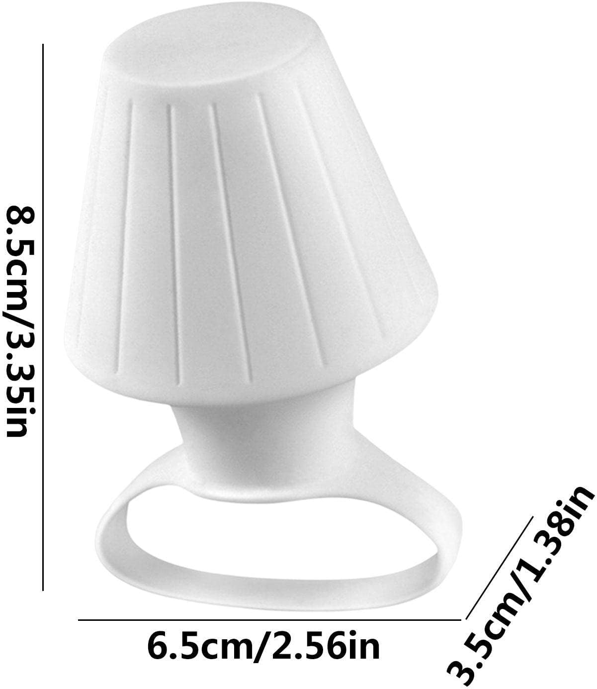 Cell Phone Lampshade,Novelty Phone Lampshade Holder Silicone Mobile Night Light - Phone Holder Light Flashlight Lampshade Clip Phone Flash LED Light Holder Qarido image number 1