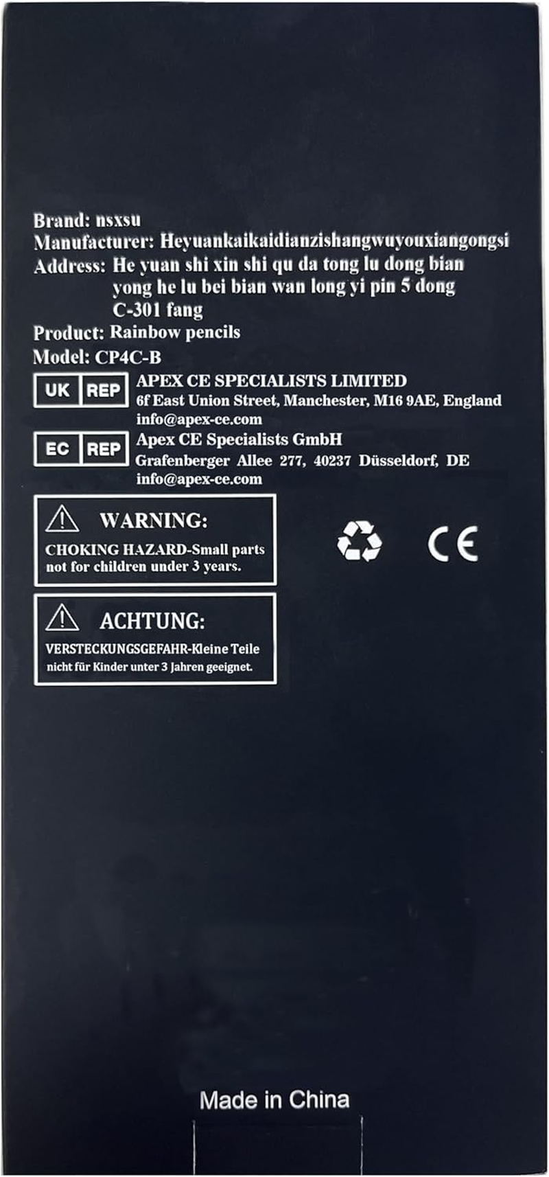 Nsxsu 30 Pieces Rainbow Colored Pencils for Kids, 4 in 1 Color Rainbow Pencils, Easter Basket Stuffers Gifts, Multi Colored Pencil, Fun Pencils, Pre-Sharpened (Style B)