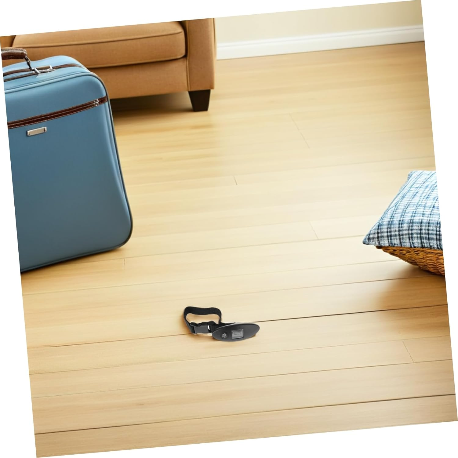 HORIALENCE 2Pcs Electronic Luggage Scale Luggage Scales for Suitcases Travel Portable for Baggage Portable Handheld Suitcase Weight Black Abs image number 3