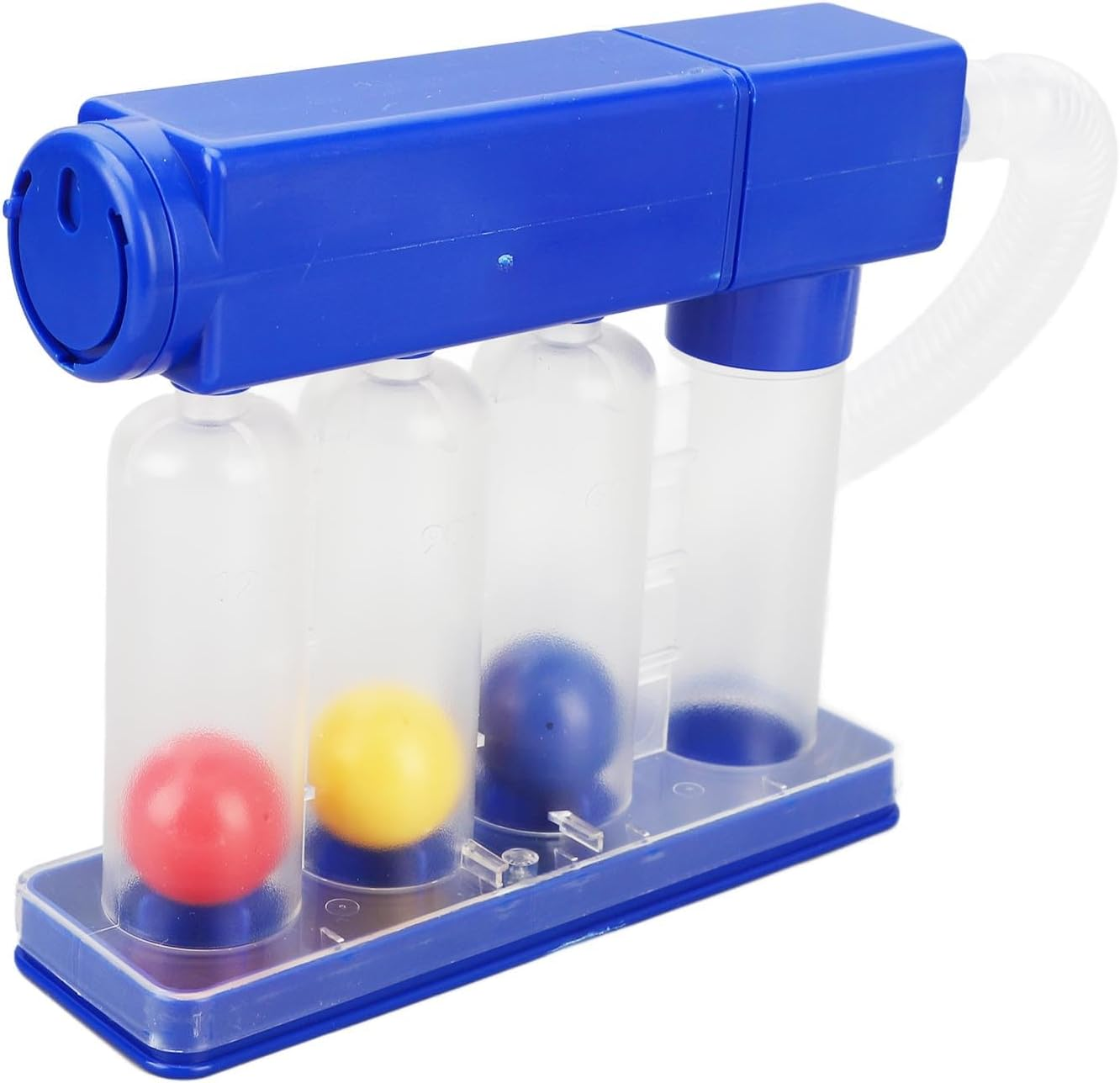 Breathing Lung Exerciser, 3 Color Coded Balls, 600Cc to 1200Cc Breath Measurement System, Deep Breathing Exercise for Lung Recovery, Deep Breathin Training for Most People image number 5