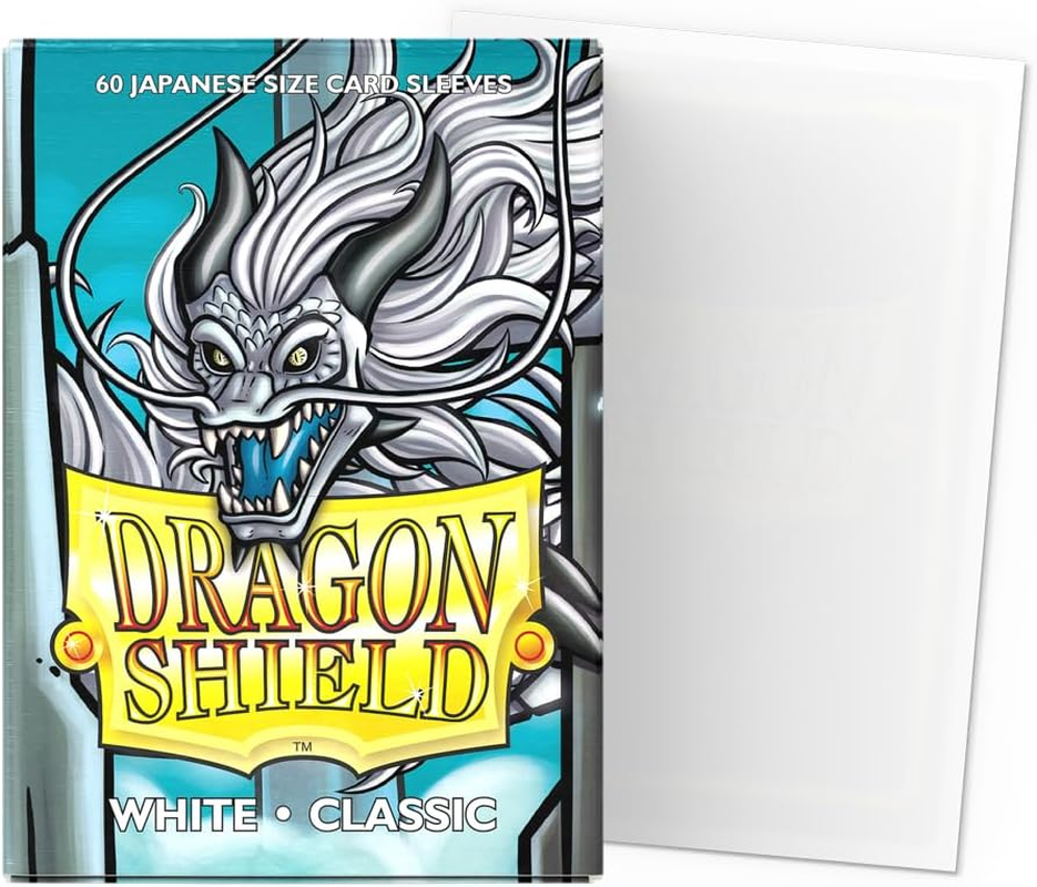 Arcane Tinmen Sleeves - Dragon Shield Japanese Accessories, Box 60, Classic White image number 6