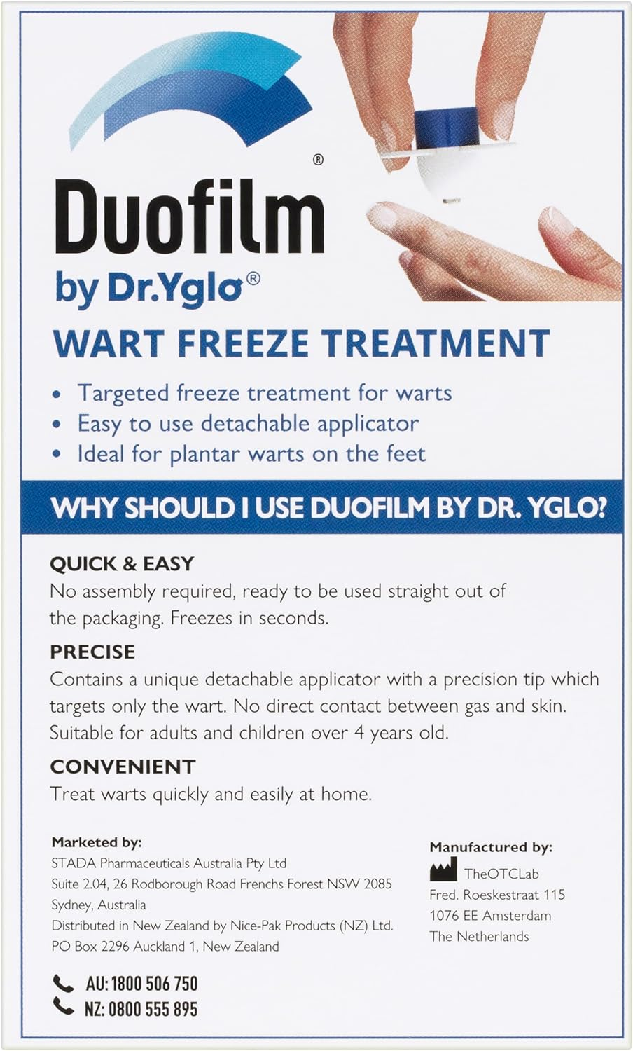 Duofilm by Dr. Yglo | Wart Freeze Treatment | 50Ml image number 5