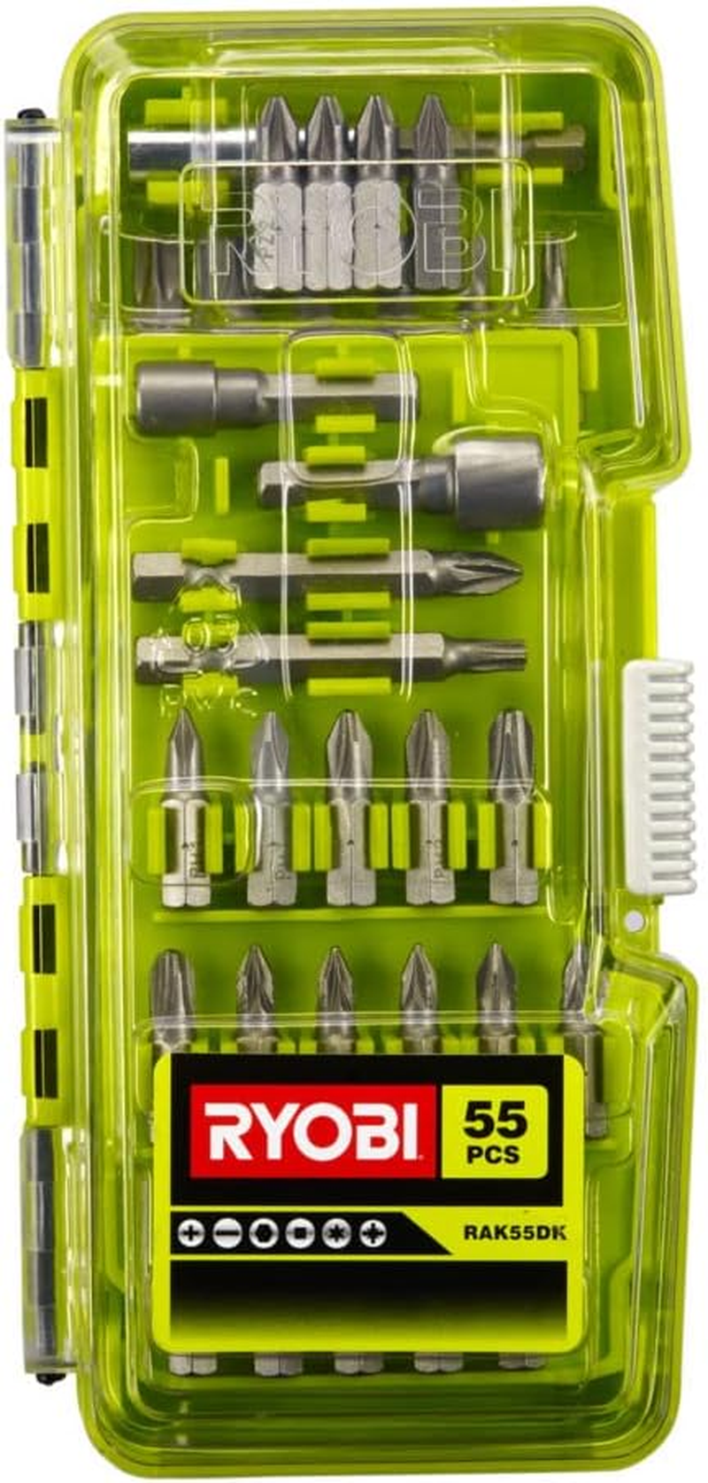 Ryobi RAK55DK Screwdriver Bit Set (55 Piece) image number 3
