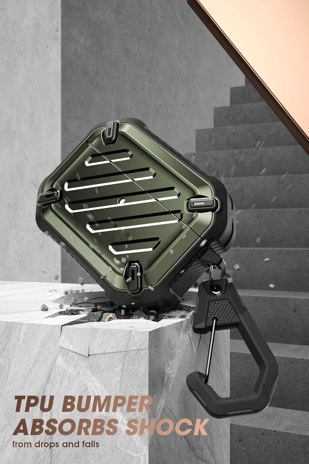 SUPCASE UBPRO CASE for AIRPODS (Darkgreen) image number 1