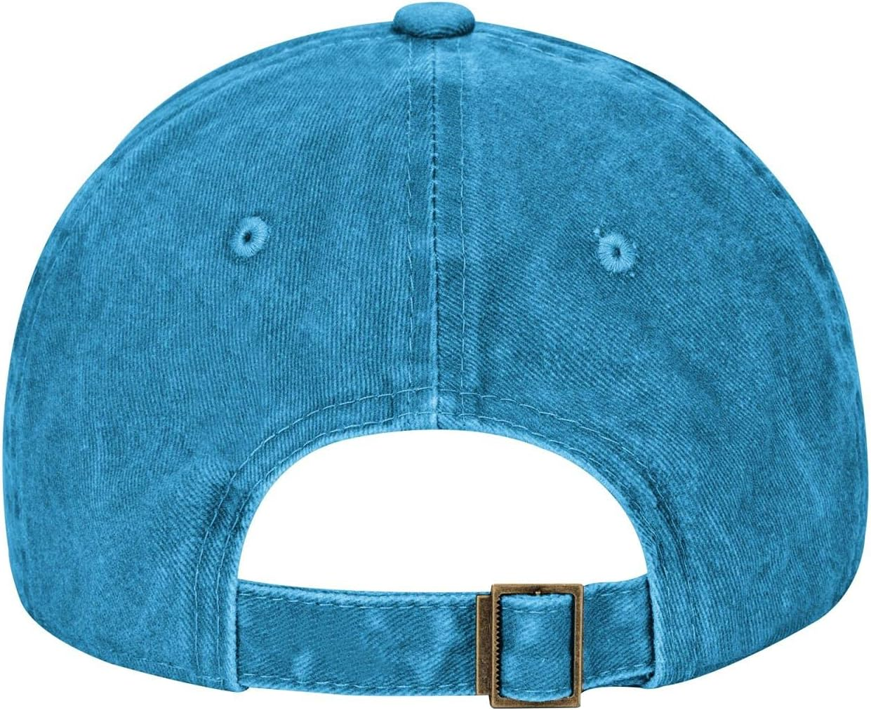 MICTUM Baseball Cap Golf Dad Hat Adjustable Original Classic Low Profile Cotton Hat Unconstructed Plain Cap Men Women Adult Washed Cowboy - Black-Bitcoin image number 7