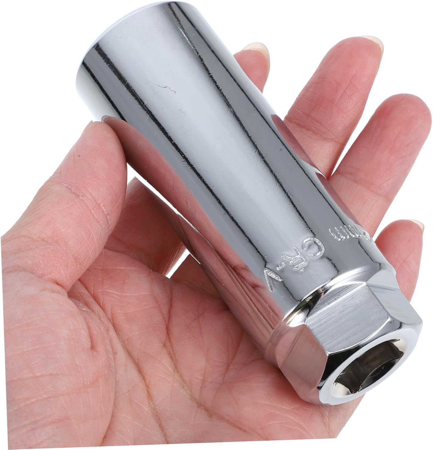 JUMPLAWN Automotive O2 Sensor Removal Socket 1/2 Inch Drive 9Cm Heavy-Duty Car O2 Sensor Installation and Removal Tool for Mechanics and Diy Use