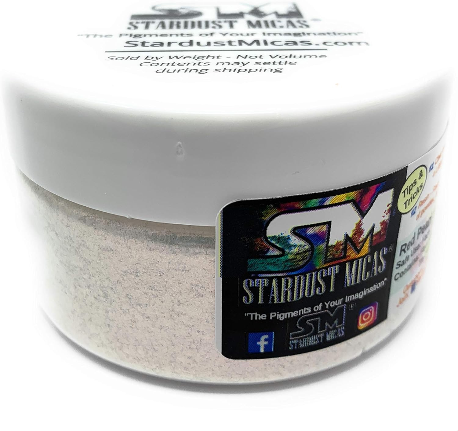 Gold Pigment Powder for Resin, Soap Making, Cosmetic Grade Metallic Pearls Pigment Powder, Gold Sparkle Mica Pigment for Resin Making (Red Pearl Sparkle, 36 Gram Jar) image number 5