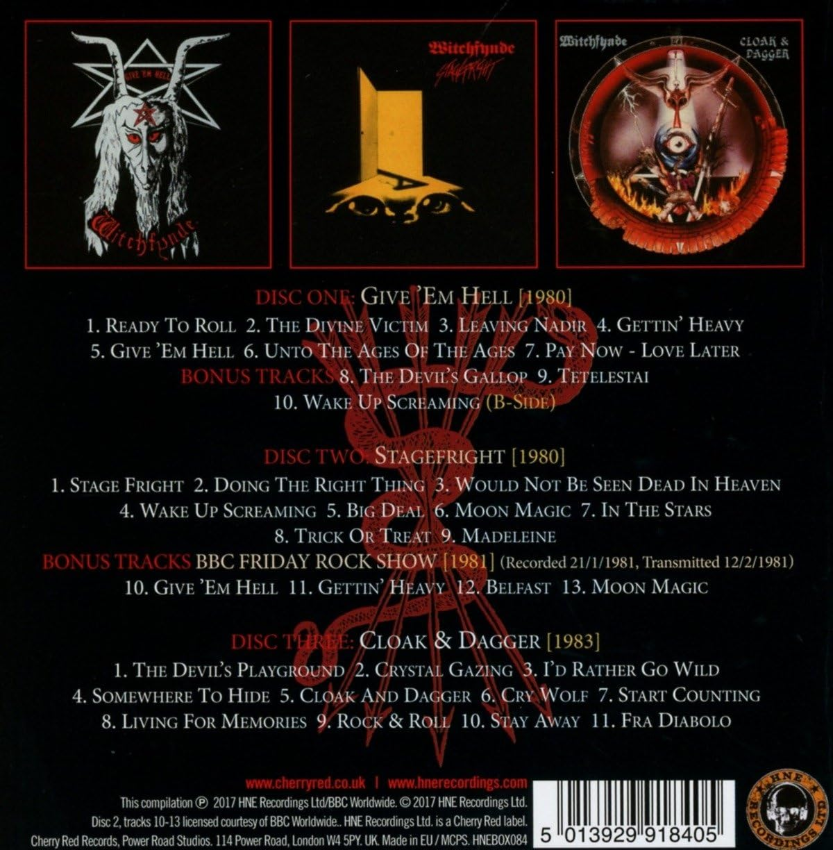 Divine Victims - the Witchfynde Albums 1980 - 1983 - 3CD Box Set image number 1