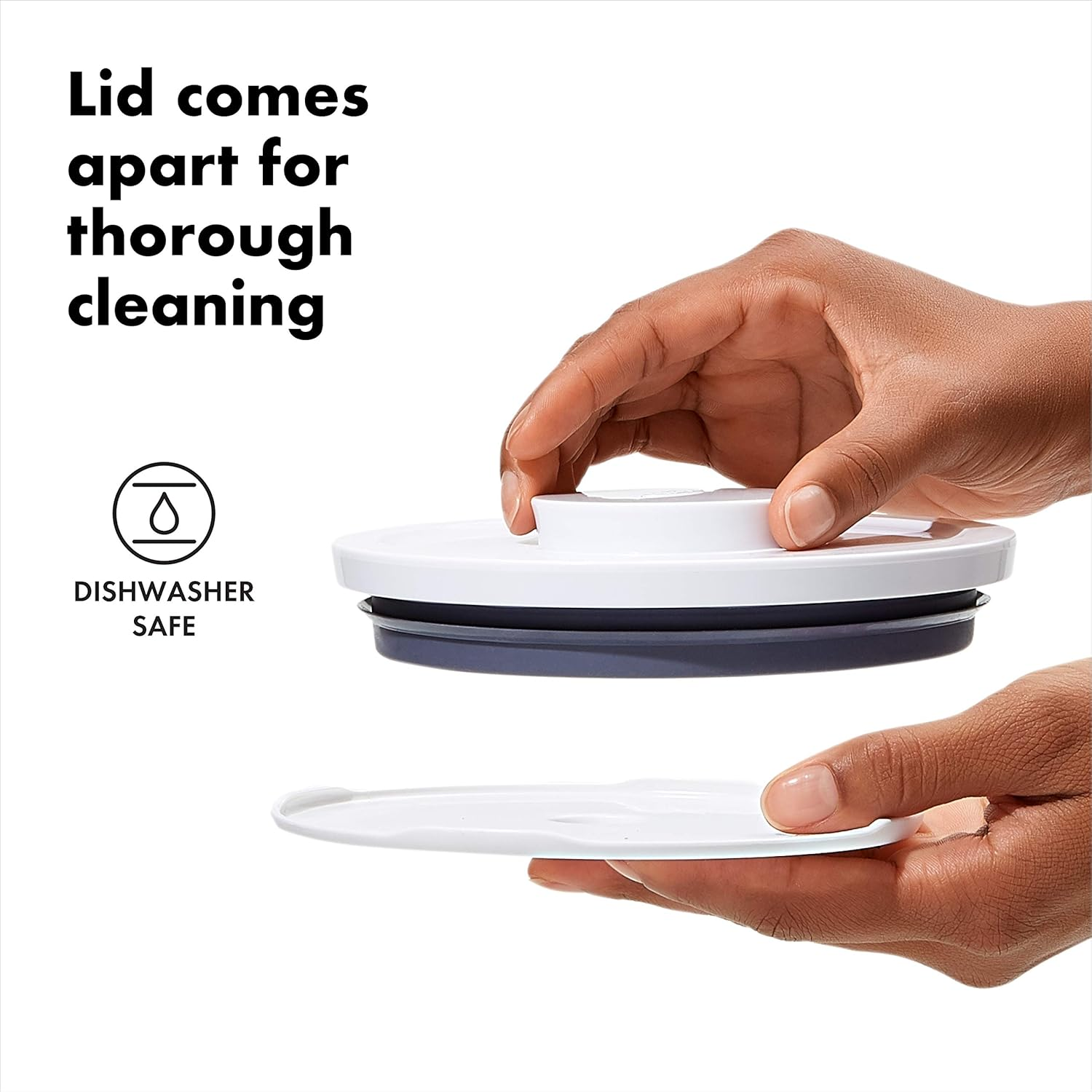 Oxo Good Grips POP 2.0 3-Piece round Canister Set image number 2