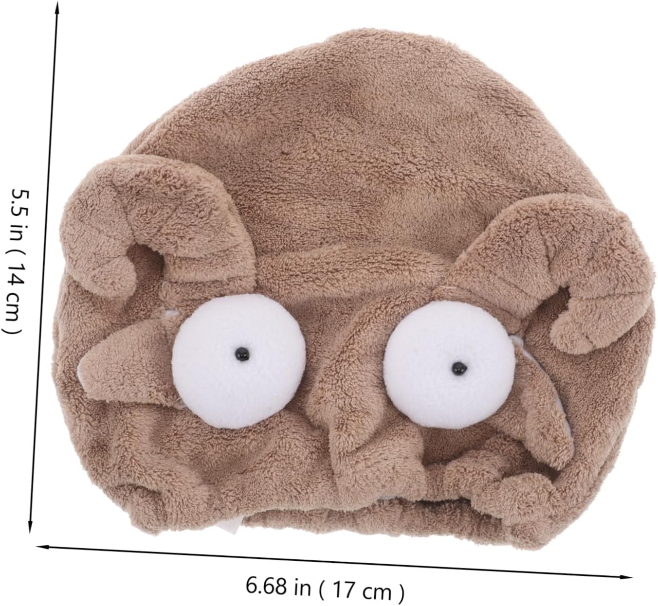 BESTYASH Cartoon Coral Fleece Hair Drying Cap Adorable Super Absorbent Towel Wrap for Women Quick Drying for Bathing Spa and Shower Use Whimsical Design