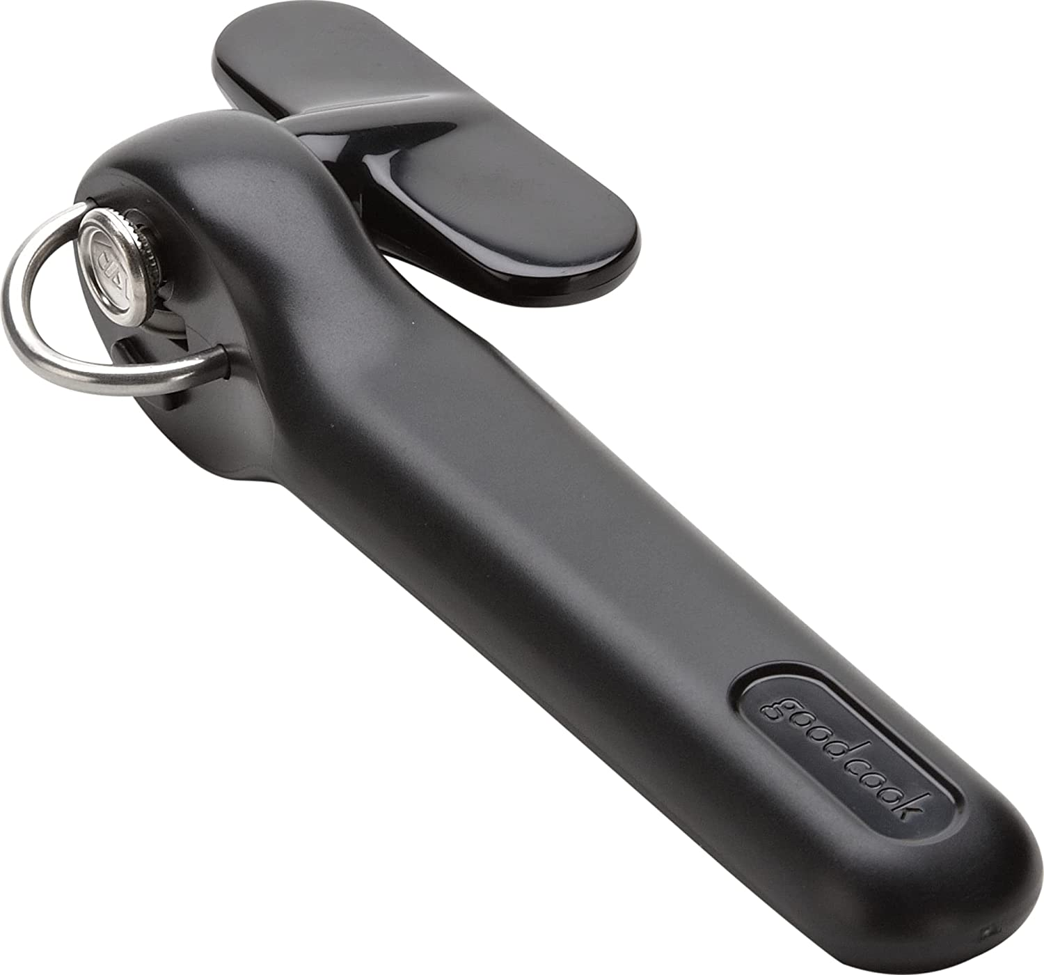 Good Cook Can Opener, Safe Cut Manual Can Opener, No Sharp Can Edges, Black