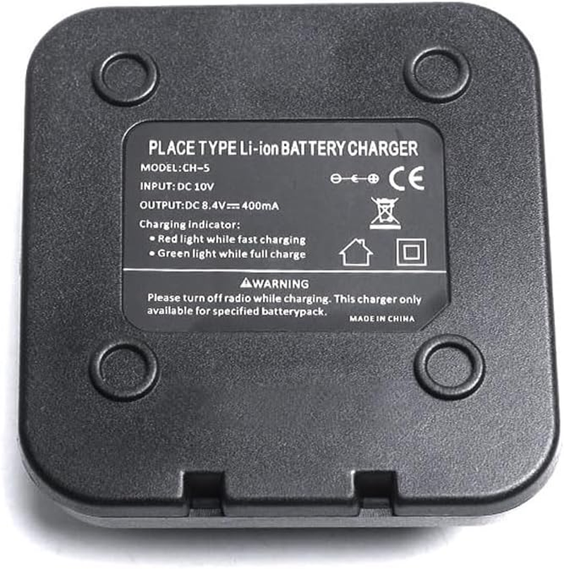 USB Walkie Talkie Charger Base Replacement Charging Station for Baofeng UV-5R image number 1