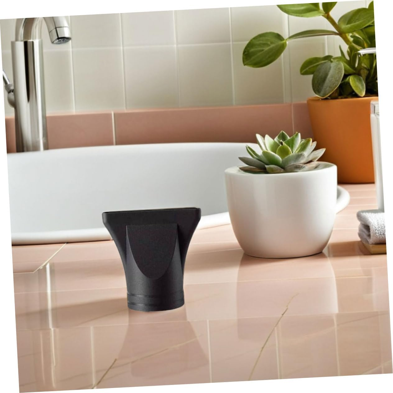 4Pcs High Temperature Duckbill Nozzles Plastic Salon Hair Dryer Nozzle Replacement Narrow Concentrator for Barber Shop and Home Use Hot Air image number 3