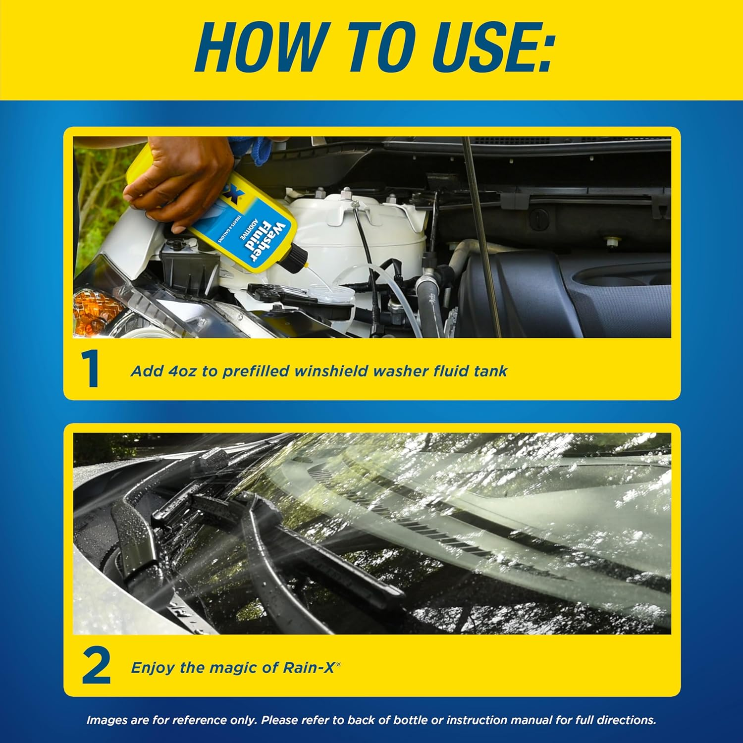Rain-X Washer Fluid Additive, 500 Ml image number 3