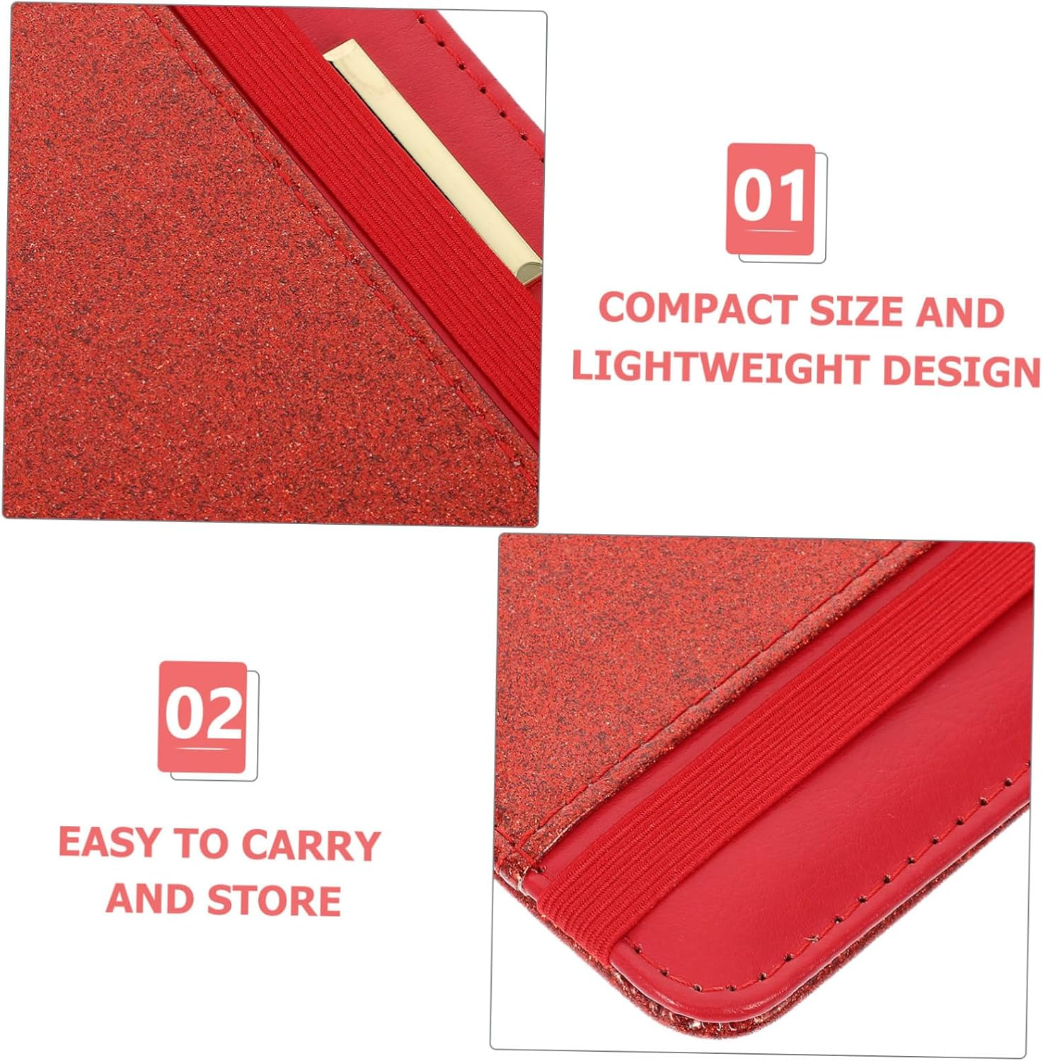 LIFKOME PU Passport Cover Card Holder Multi Functional Travel Document Organizer for Cards Passports Ids Lightweight Durable Easy to Use