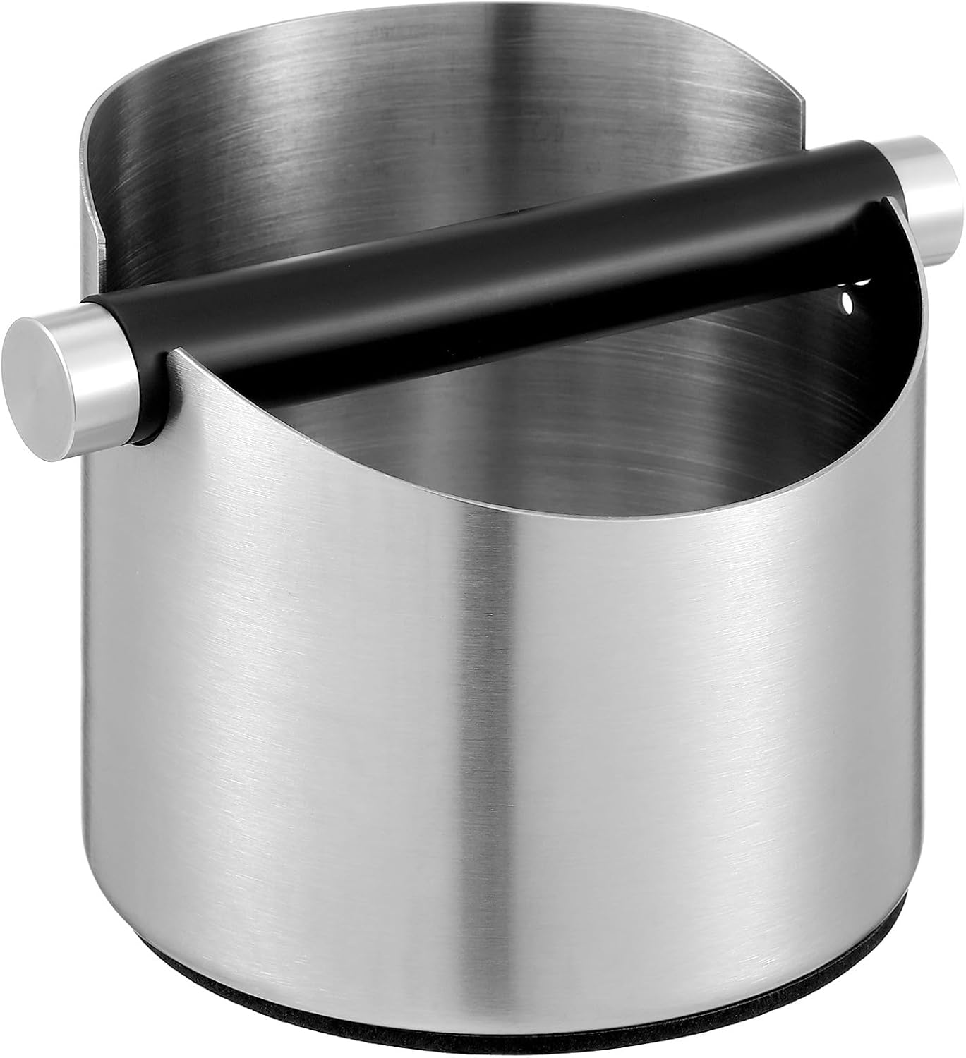 BESPORTBLE Stainless Steel Coffee Knock Box Coffee Ground Container for Home Bar Espresso Machine Accessories Tea Waste Bin image number 2