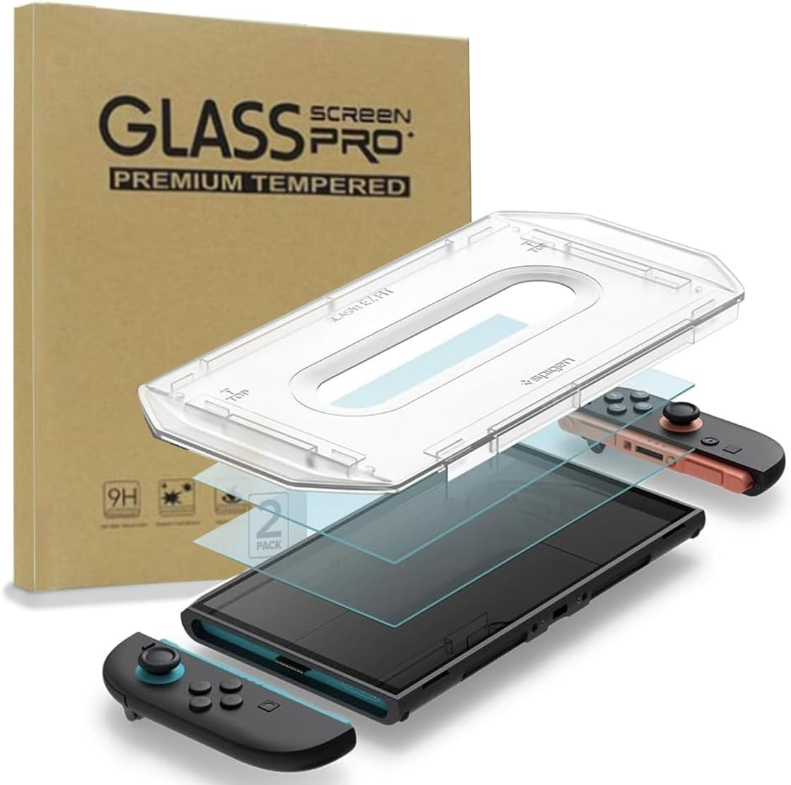 Nordquest Tempered Glass Screen Protector for Switch 2 (2025) - 2 Pack, Anti-Scratch & Anti-Fingerprint, EZ FIT Installation, Enhanced Protection for Gaming, Travel, Family Use image number 4