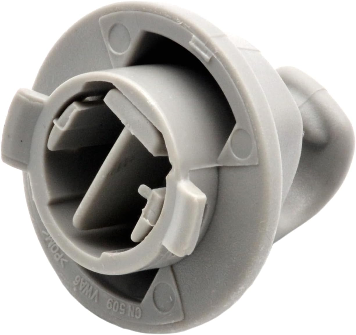 Interior Sun Visor Hook Clip Bracket Compatible for VW Volkswagen Golf MK7 2013 2014 2015 2016 2017 Sun Visor Holder 5G0857561B (Gray) - Black image number 3