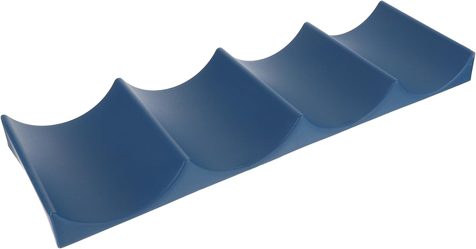 Luxshiny 2 Pcs European-Style Wine Bottle Holders Wave Design Desktop Bottle Stands Kitchen Storage Racks for Home Organization Random Color Random Color image number 6