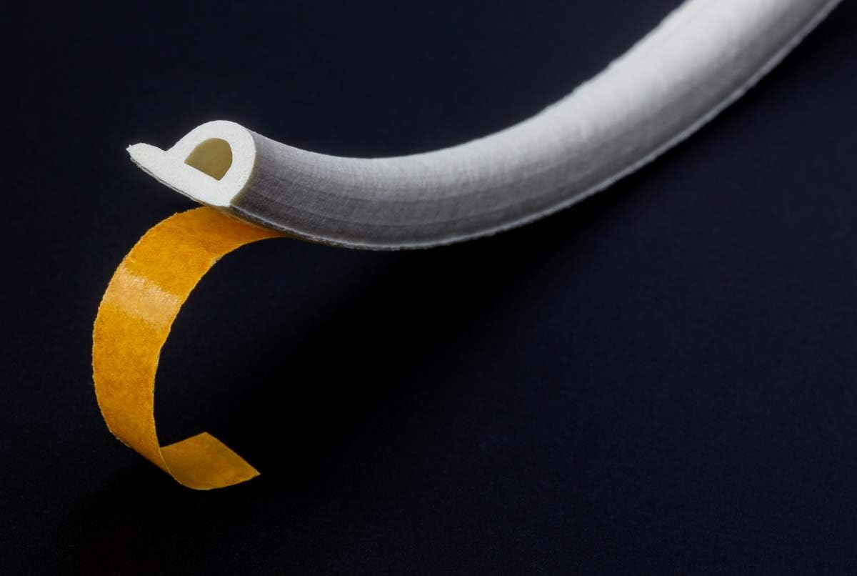 ESP Window and Door Rubber Weather Seal 6X9Mm White image number 2