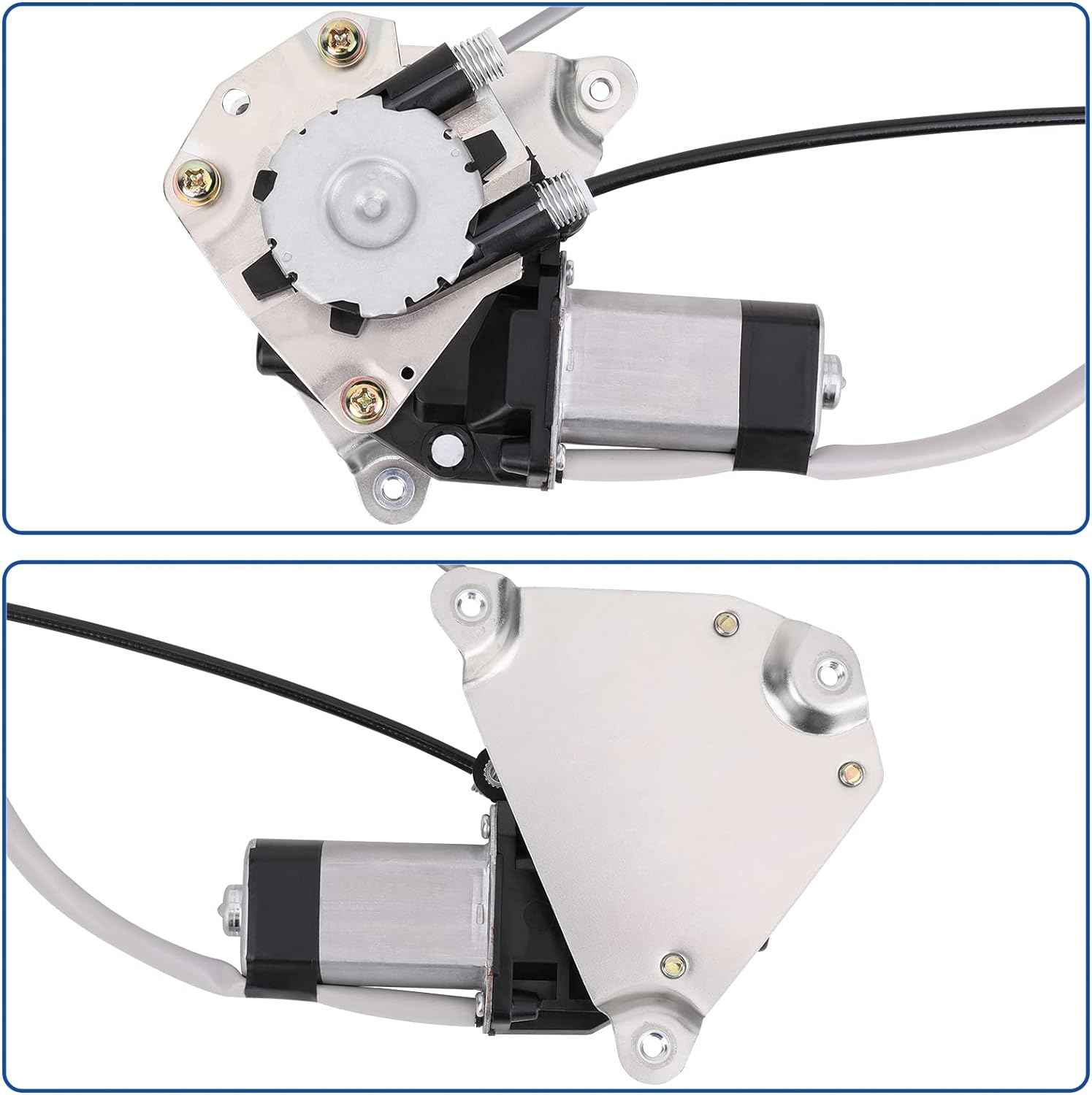 Obaee 748-569 Rear Left Driver Side Power Window Lift Regulator and Motor Assembly Compatible with Jeep Liberty KJ KK 2002-2006, Replace OE 68059647AB