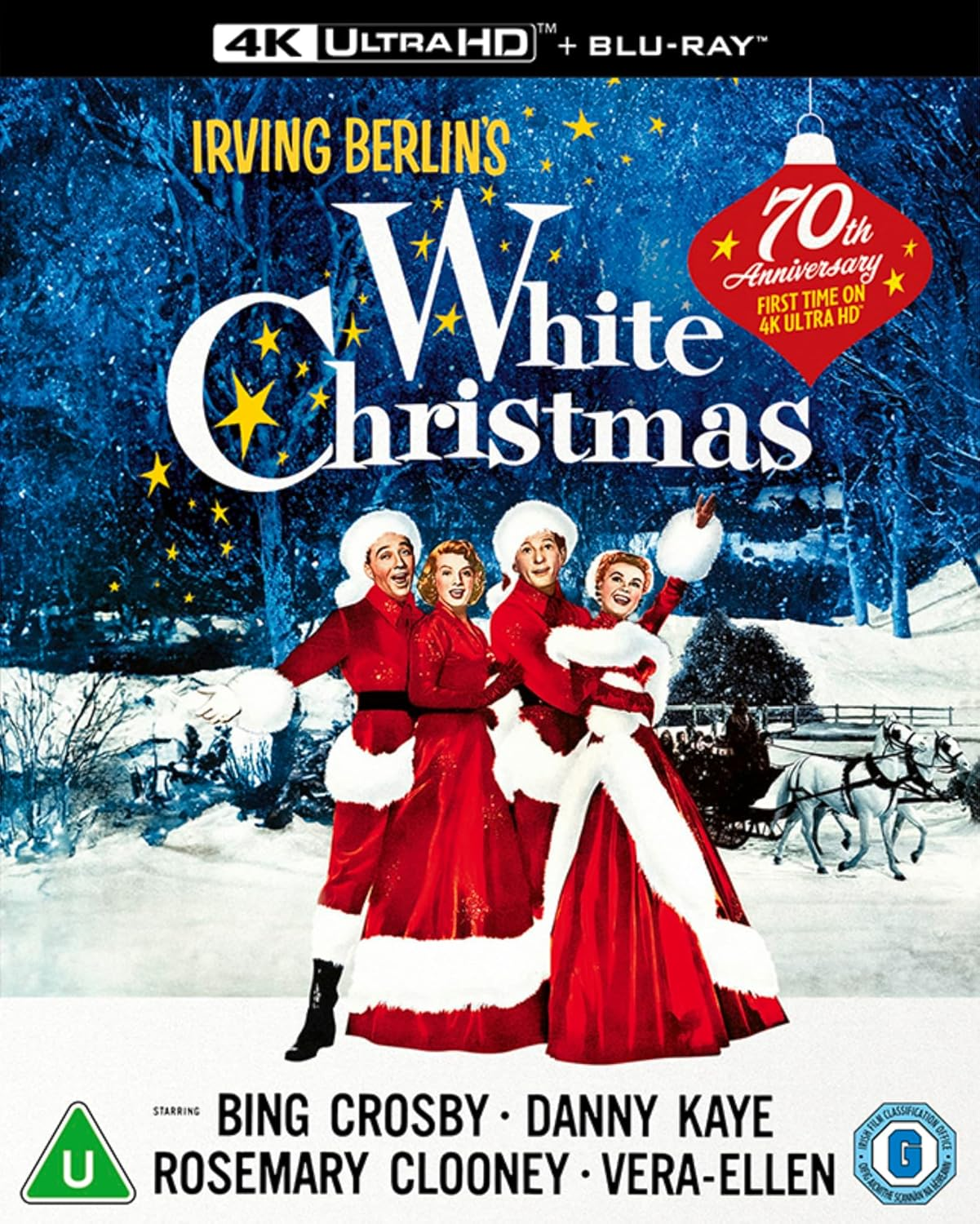 White Christmas 4K UHD [Blu-Ray] [Region a & B & C]