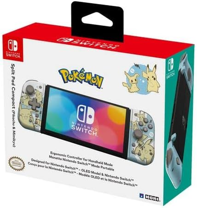 Hori Split Pad Compact Pikachu & Mimikyu Controller for Nintendo Switch image number 2