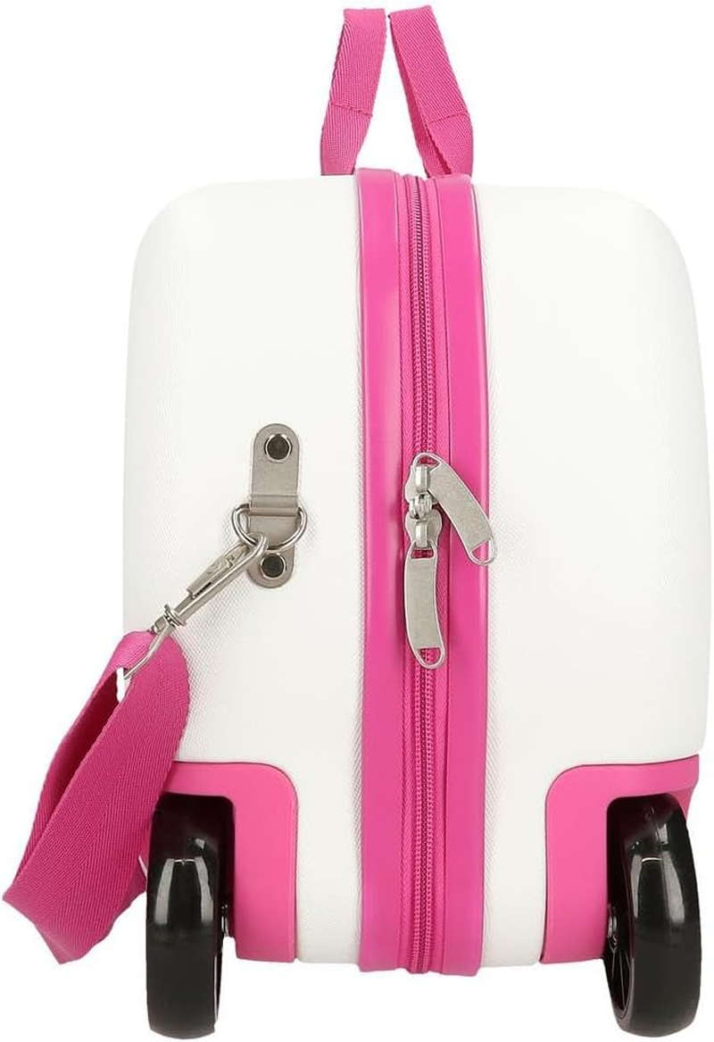 Roll Road Everything Is Ok Children'S Suitcase White 45 X 31 X 20 Cm Hard ABS 24.6L 1.8 Kg 4 Wheels Hand Luggage, White, Children'S Suitcase, White, Children'S Suitcase image number 3