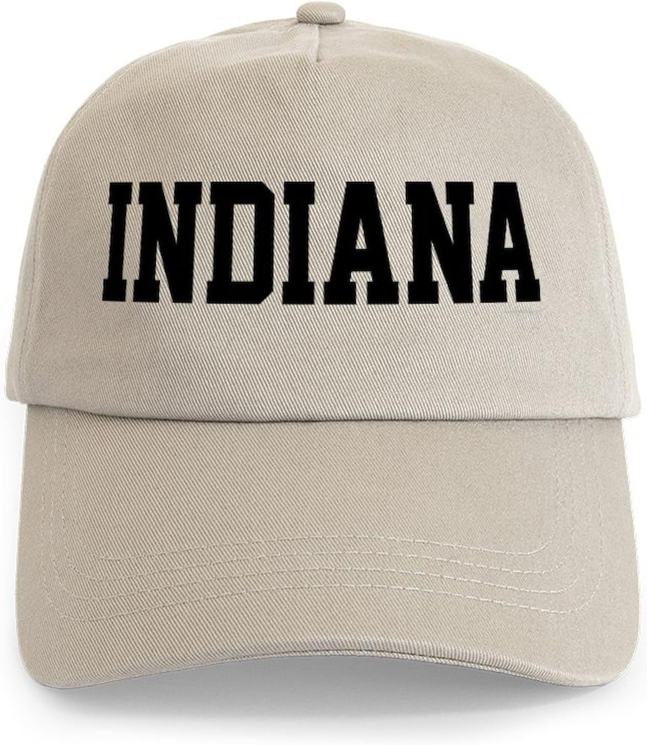 Cafepress Indiana Jersey Black Cap Adjustable Baseball Cap