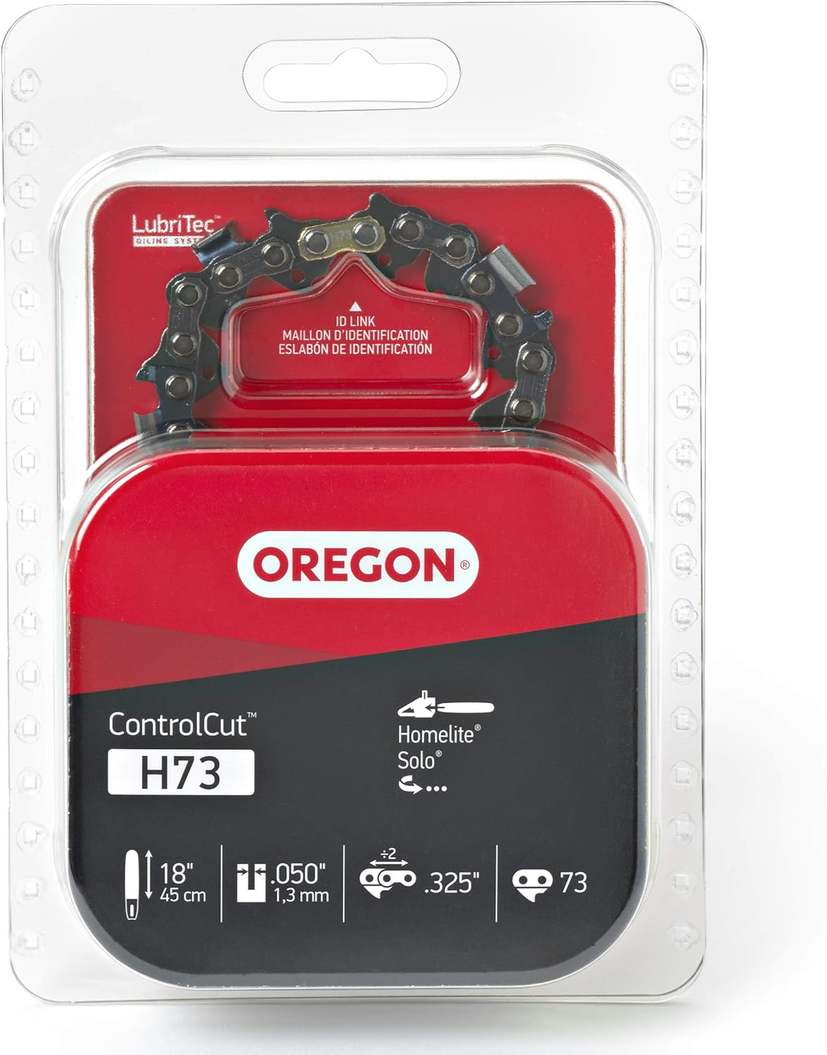 Oregon H73 Controlcut 18-Inch Chainsaw Chain, Fits Homelite, Solo