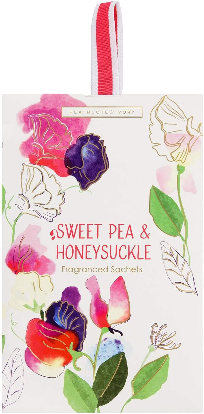 Heathcote & Ivory Ltd Sweet Pea and Honeysuckle Fragranced Sachets, image number 2