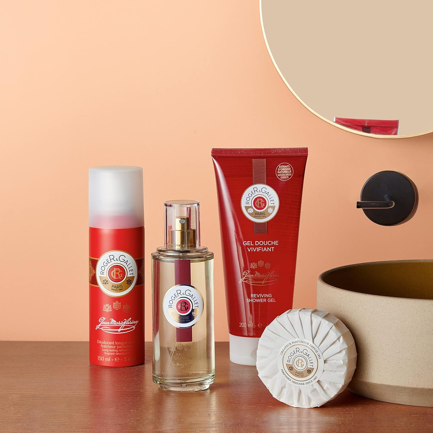 ROGER & GALLET Jean-Marie Farina Savon Perfume 100 G - 100 Ml image number 1