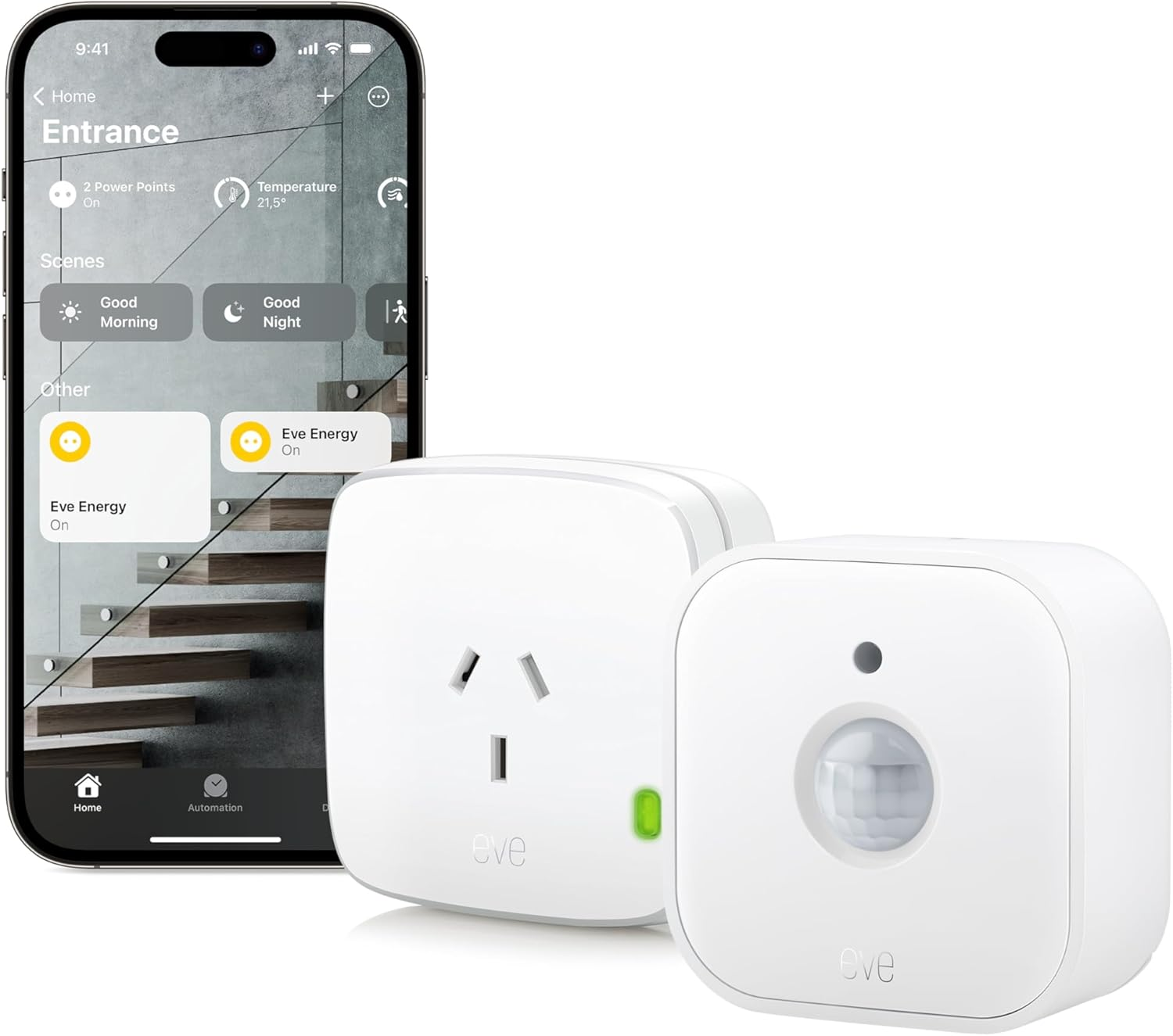 Smart Lighting Set - Eve Energy (Matter) & Eve Motion (Matter) - Requires Thread Border Router image number 6