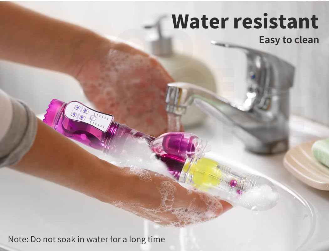 Urway Rabbit Vibrator Masturbator Thrusting Rotation Adult Massage Women Sex Toy image number 4