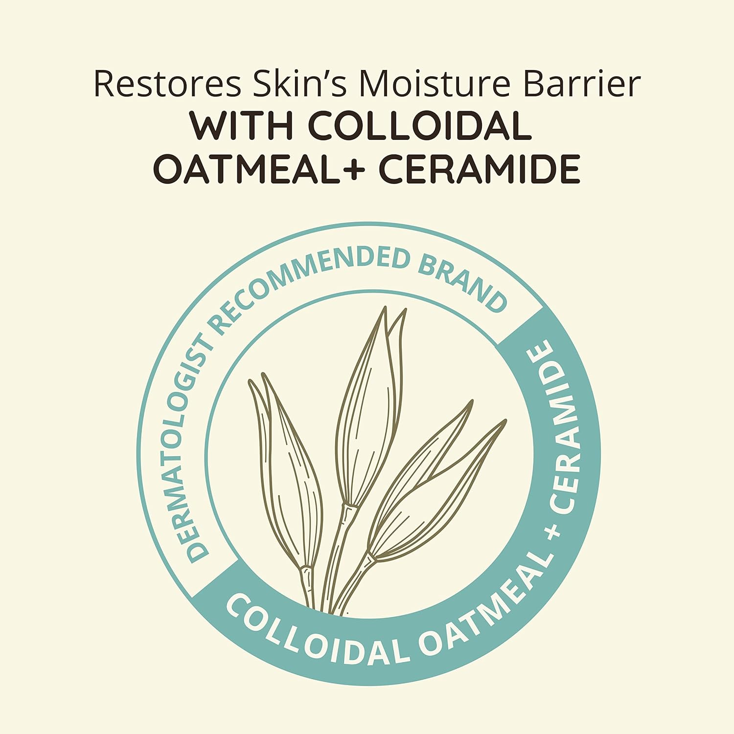 Aveeno Calm + Restore Skin Therapy Balm, Soothing & Moisturizing Skin Protectant for Sensitive Skin, Colloidal Oatmeal & Ceramide to Help Fight Dry Skin, Fragrance- & Steroid-Free, 1.7 Oz, White image number 1