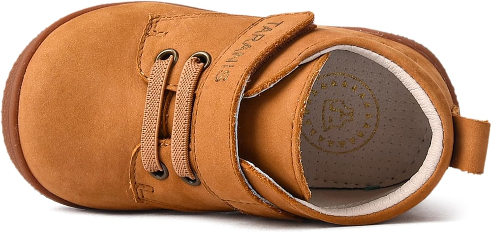 TARANIS Baby Shoes Boys Girls Dress Shoes Loafers Prewalker Flower Wedding Party Infant Sneakers Non-Slip Rubber Sole Baby Crib First Walker Shoes Lightweight Toddler Shoes Baby Holiday image number 1