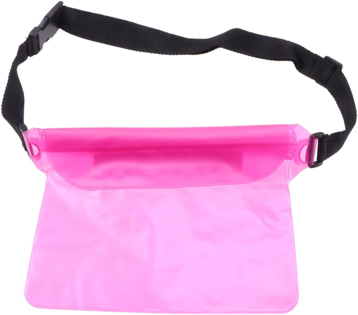 DOITOOL Waist Bag for Cell Phones PVC Pouch for Outdoor Beach Swimming Lightweight and Secure Pouch Pocket image number 3