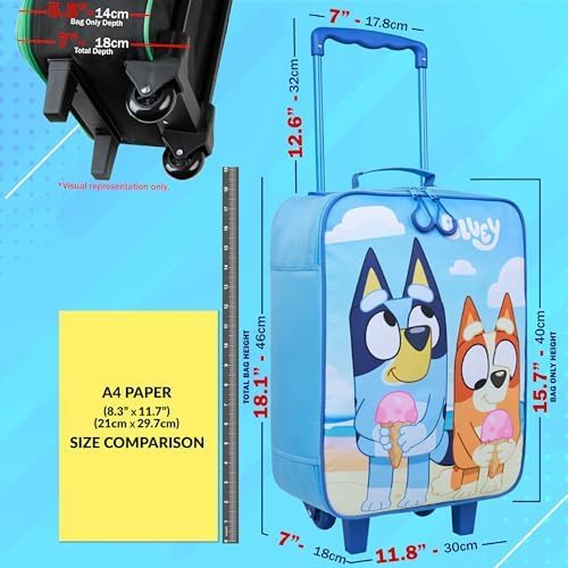 Bluey Foldable Luggage image number 1