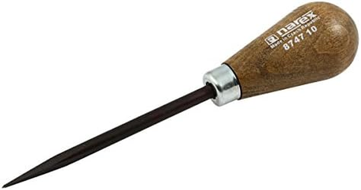 Narex Pyramidal Awl 164 X 6Mm with Wooden Handle