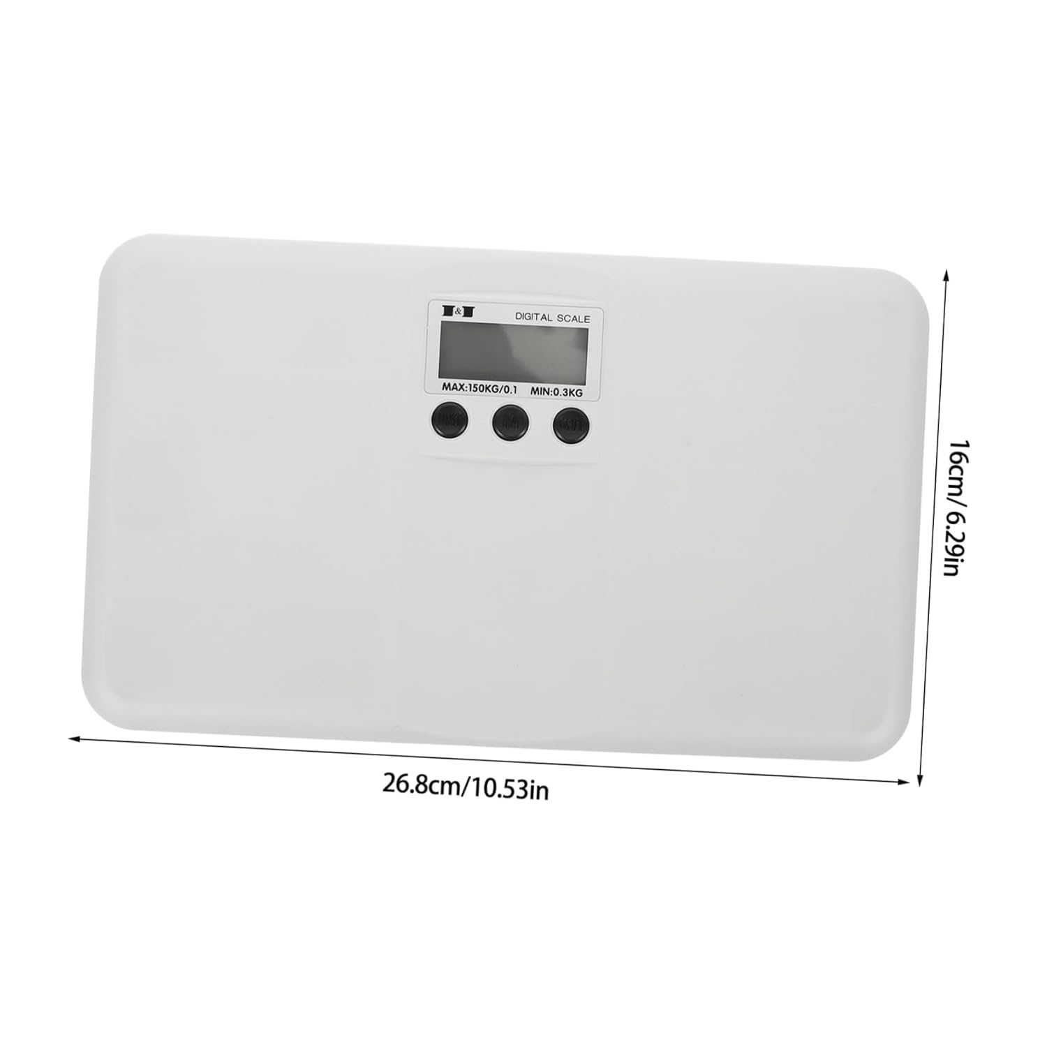 Toyvian Baby Electronic Scale Multi - Function Digital Display Weight Scale Pet Scale Mother and Baby Scales Smart Scale without Battery and Weight image number 4