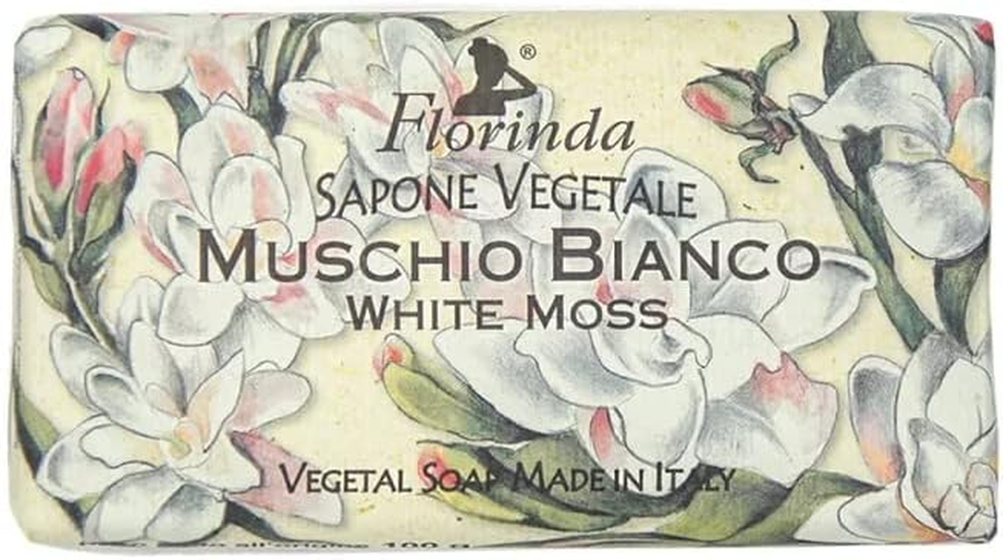 Japan Grand Champagne Florinda Fragrance Soap, 3.4 Oz (95 G), White Moss