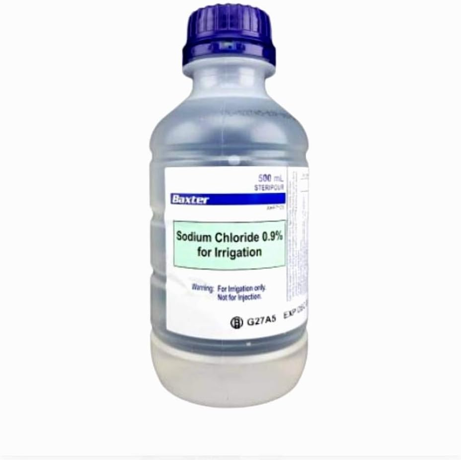 Baxter 0.9% Sodium Chloride for Irrigation Sterile, 500 Milliliters
