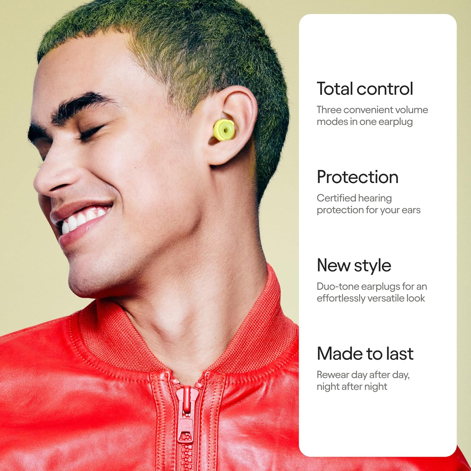 Loop Switch Earplugs &ndash; Multi-Mode Noise-Reducing Earplugs | Adjustable Passive Hearing Protection for Focus, Travel, Concerts, Socializing, Sports Events & Noise Sensitivity | Reusable Ear Protection image number 1
