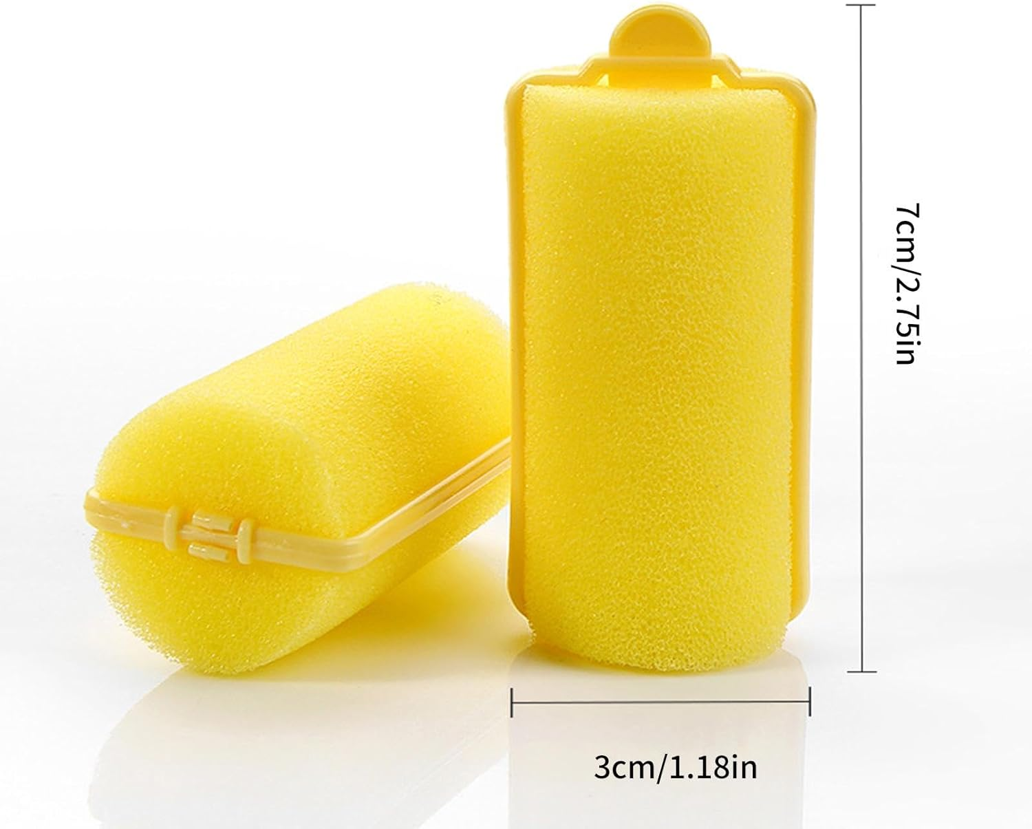 Sleep Hair Rollers - Heat Curlers for Women, Hair Brushes for Women, Foam Curlers | Heatless Curlers, Curlers, Foam Sponge, Curlers, Sponge Edge image number 6