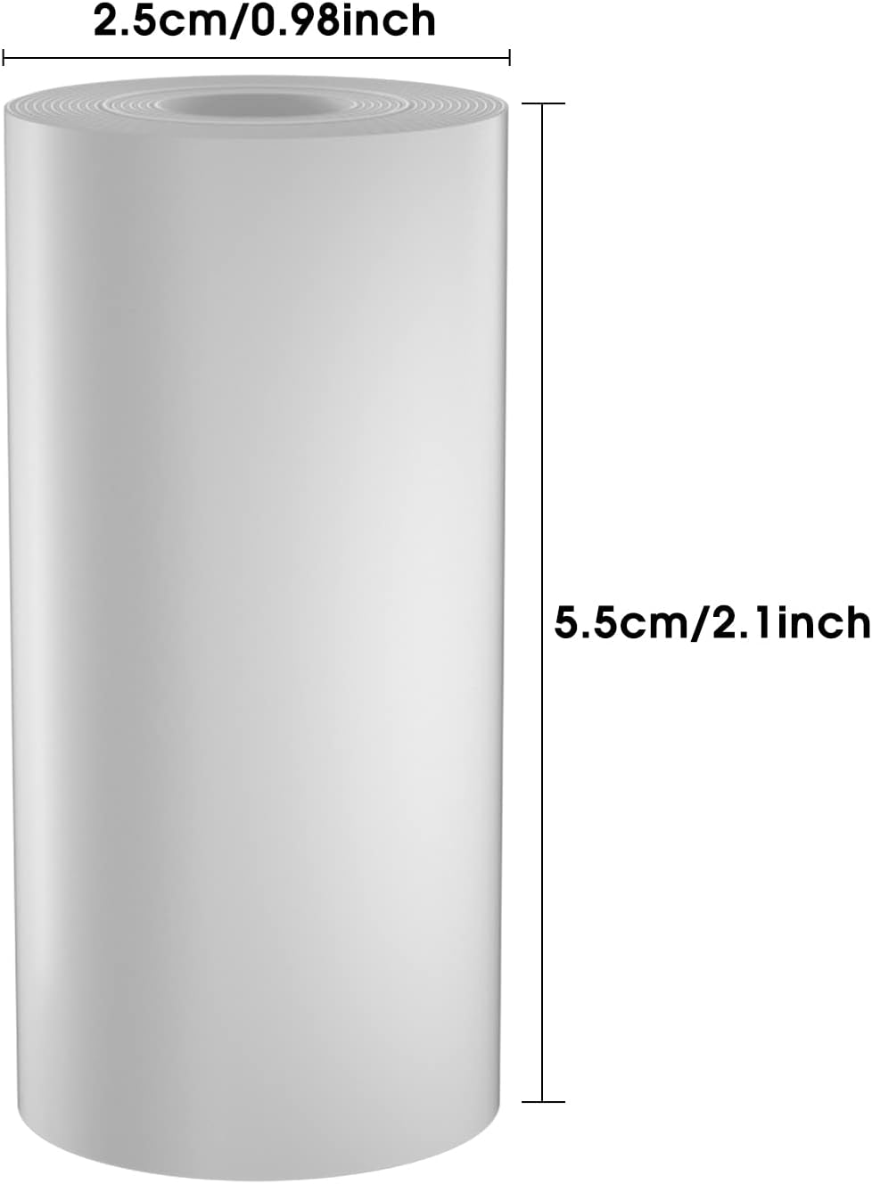 Kids Instant Camera Refill Print Paper- Photo Printer Thermal Paper Rolls Instant Print Camera Refill-Paper (10Paper) image number 2