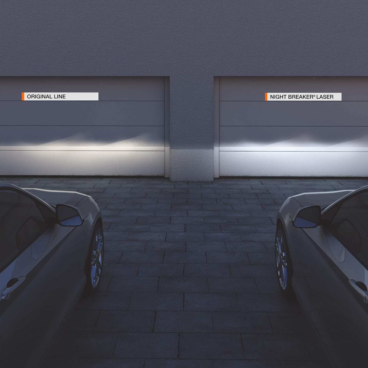 OSRAM Night Breaker Laser H7, +150% More Brightness, Halogen Headlight Bulb, 64210NL-2HB, 12 V Car, Hanging Box (2 Lamps) image number 5